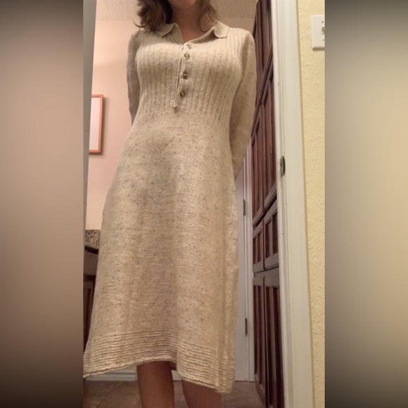 Aventura Lightweight Midi Sweater Dress - Picture 2 of 8